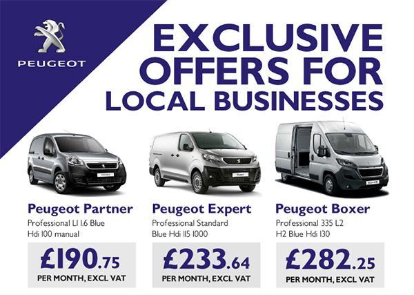 Peugeot Fleet Van Offers Peugeot Fleet Van Offers