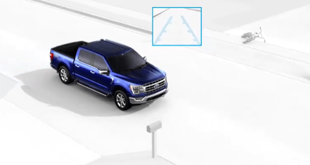 2023 Ford F-150 rear view camera with hitch assist
