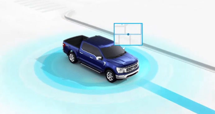 2023 Ford F-150 available connected navigation with SYNC