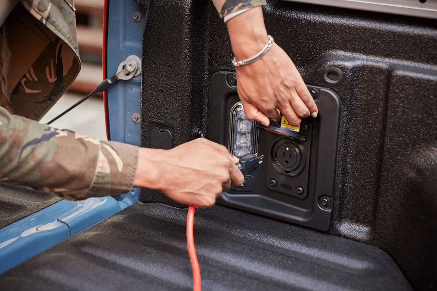 2023 Ford Maverick 110V outlets