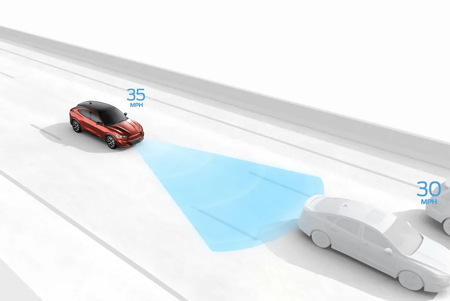 2023 Ford Mustang lane keeping system