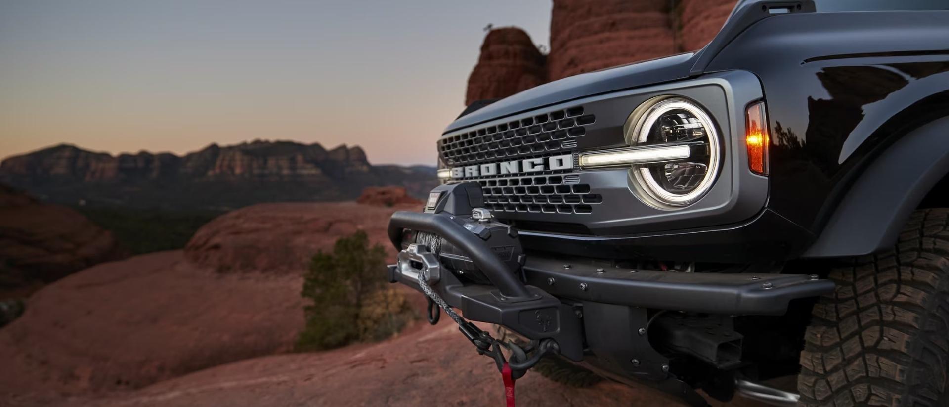 2024 Ford Bronco Available Heavy-Duty Modular Front Bumper