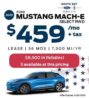 Ford Mustang Mach-E Lease Offer | South Bay Ford