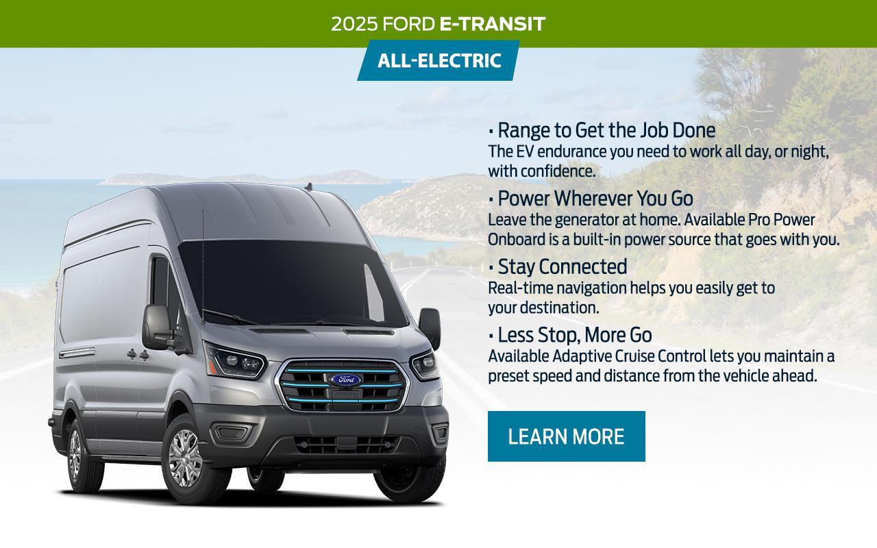 2024 E-Transit |  South Bay Ford