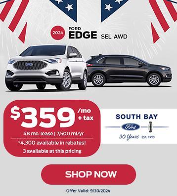 2024 Ford Edge lease deals at Hawthorne Ford dealership