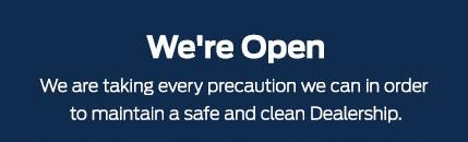 South Bay Ford - We're Open South Bay Ford - We're Open