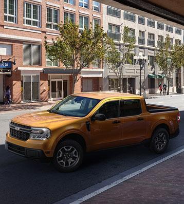 2022 Ford Maverick Truck parked on the street
