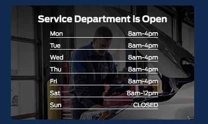 South Bay Ford - Service Department is Open South Bay Ford - Service Department is Open