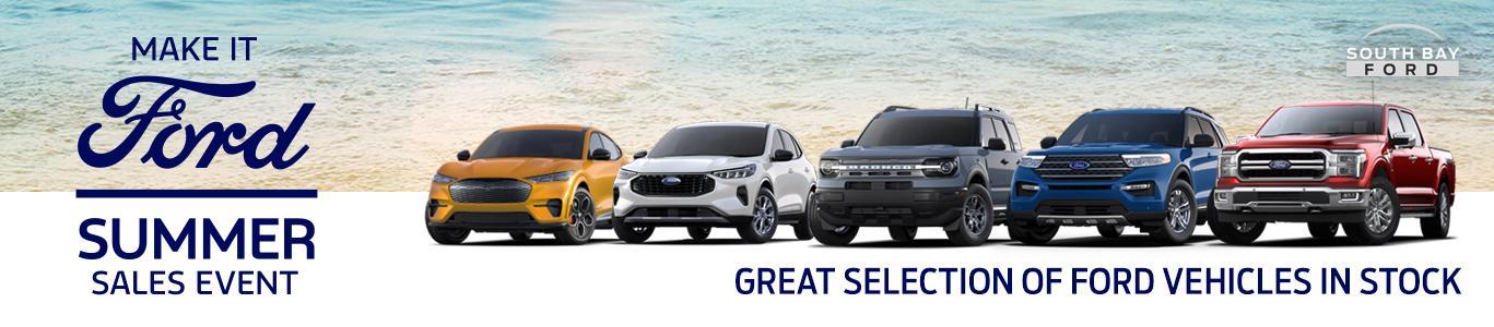 Make it Ford Summer Sales Event | South Bay Ford