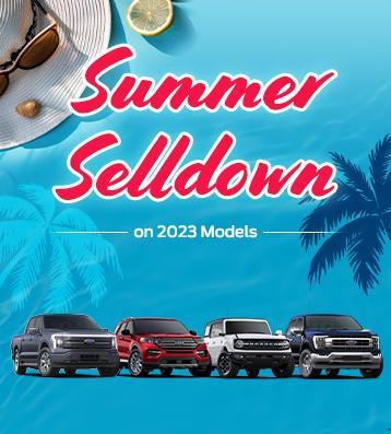 Summer Selldown on New 2023 Ford Models Left in Stock at South Bay Ford in Hawthorne, CA
