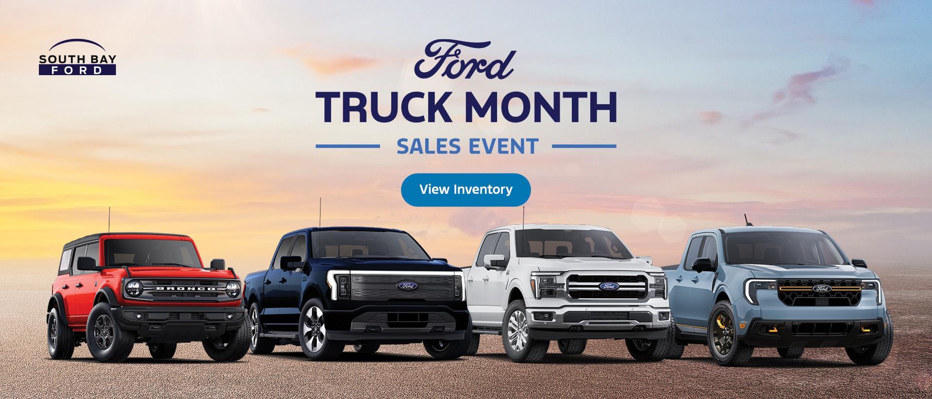 Ford Truck Month Sales Event | South Bay Ford