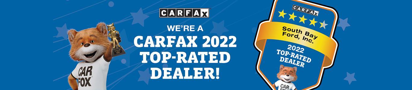 South Bay Ford is a Top CARFAX Rated Dealer