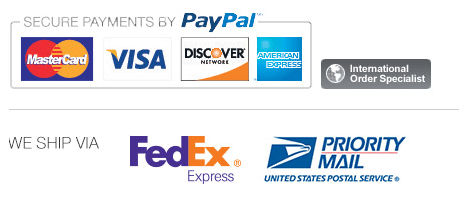  Secure payments by Paypal
