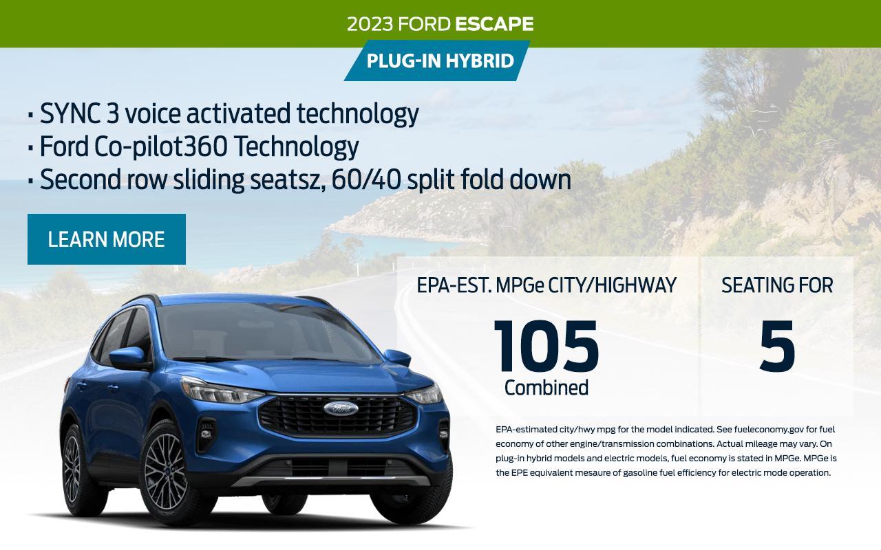 2023 Ford Escape Plug-In Hybrid | South Bay Ford