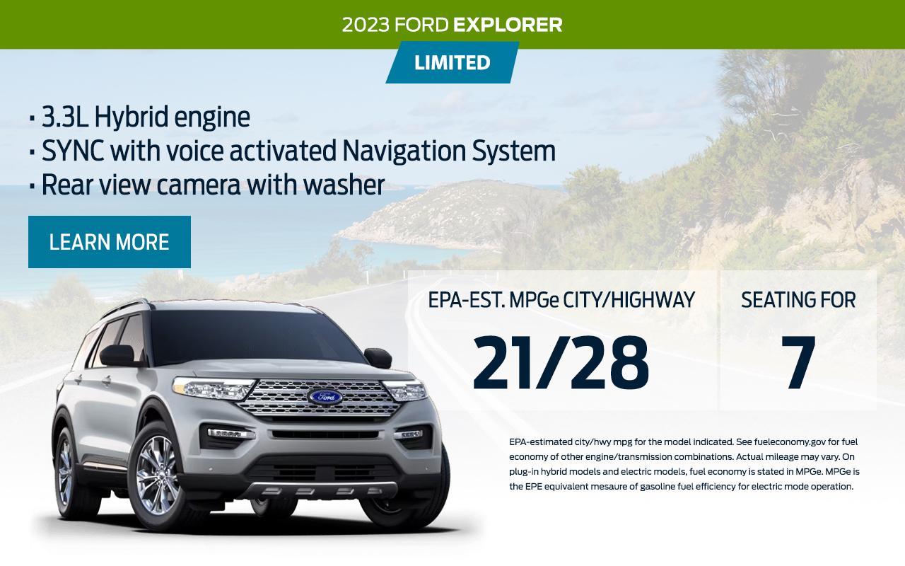 2023 Ford Explorer Limited | South Bay Ford