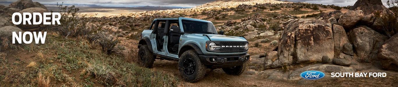 Custom Order the All-New Ford Bronco | South Bay Ford