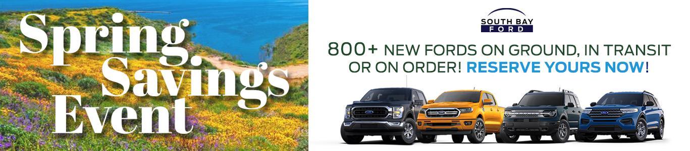 Spring Savings Event | South Bay Ford