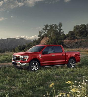 2023 FORD F-150® Driving through a field | South Bay Ford