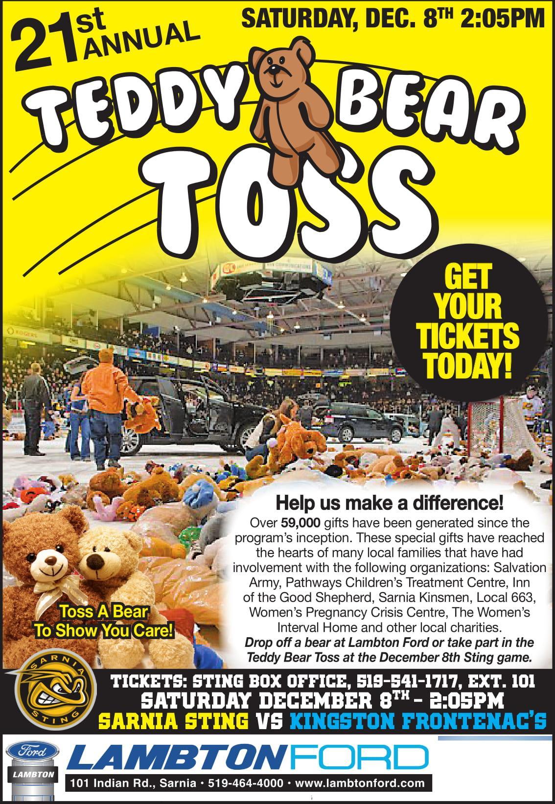 Teddy Bear Toss Teddy Bear Toss
