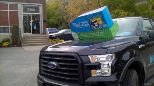 Nous sommes très heureux d’annoncer que durant la campagne « Luttons contre la faim » en octobre 2016, Ford Lincoln Gabriel a transporté : Nous sommes très heureux d’annoncer que durant la campagne « Luttons contre la faim » en octobre 2016, Ford Lincoln Gabriel a transporté :