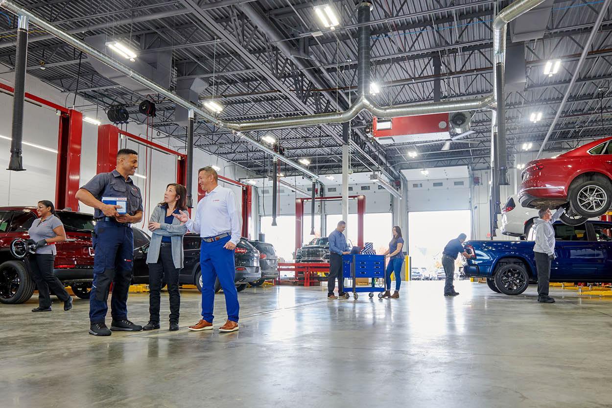 Bosch Auto Service owner meeting the demands for franchise requirements