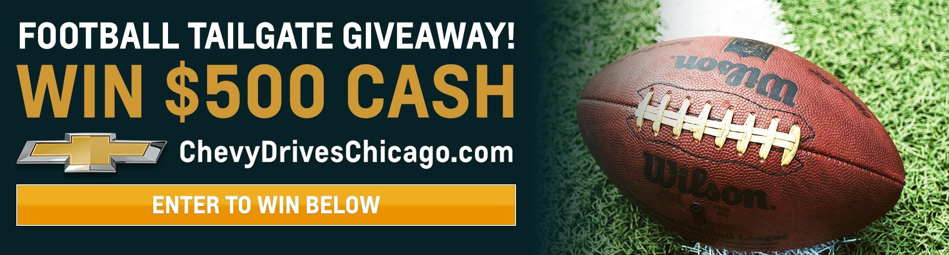 Tailgate Cash Giveaway | Chevy Drives Chicago