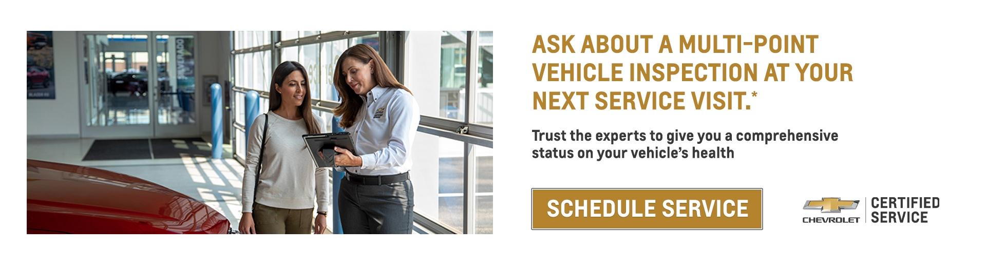 Multi Point Vehicle Inspection | Chevy Drives Chicago
