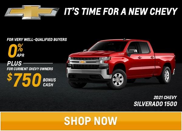 IT’S TIME FOR A NEW CHEVY