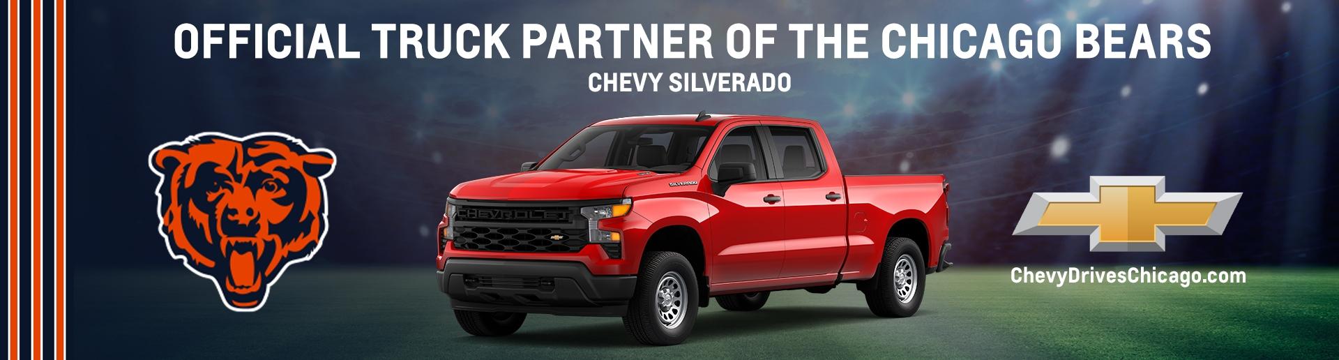 Official Partner of the Chicago Bears | Chevy Drives Chicago