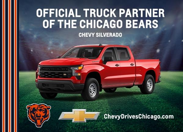 Official Partner of the Chicago Bears | Chevy Drives Chicago