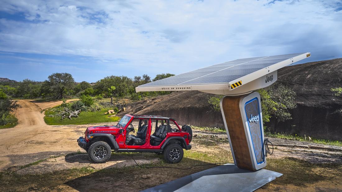 Jeep Charging Station