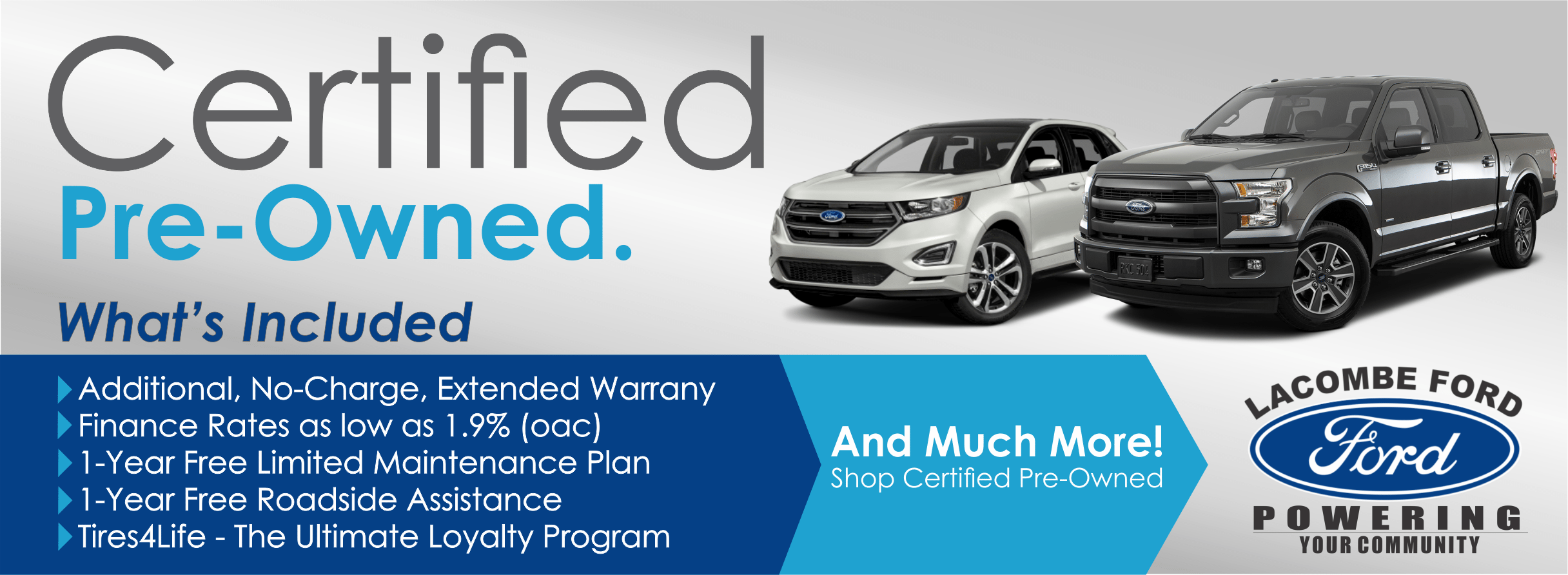 Lacombe Ford Certified Pre-Owned cars trucks and suvs for sale Lacombe Ford Certified Pre-Owned cars trucks and suvs for sale