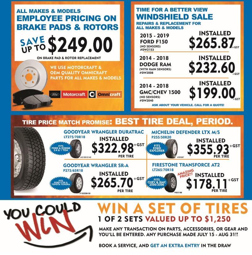 parts specials at lacombe ford tires brakes rotors parts specials at lacombe ford tires brakes rotors