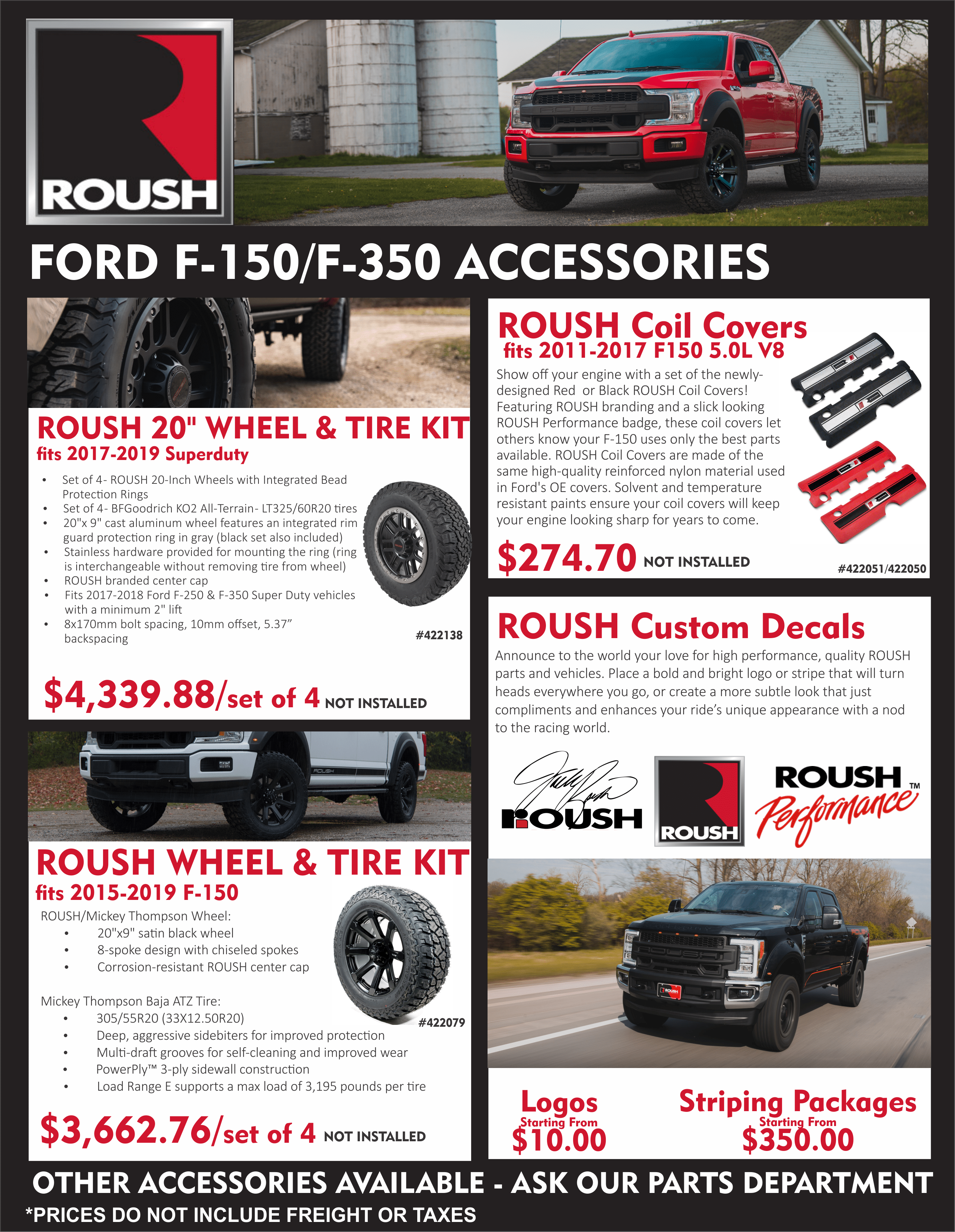 ROUSH Alberta Canada Performance F150 Parts ROUSH Alberta Canada Performance F150 Parts
