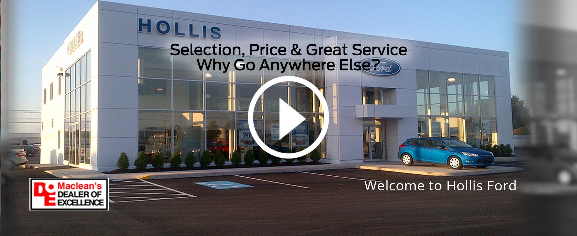 Hollis Ford Truro Your Local New & Used Car Ford Dealer