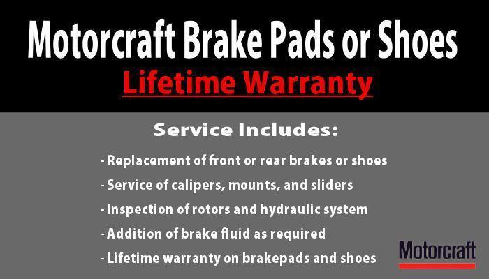 Motorcraft Brake Pads or Shoes image Motorcraft Brake Pads or Shoes image