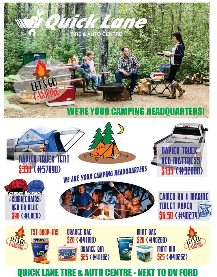 Great Camping Deals! Camping Specials