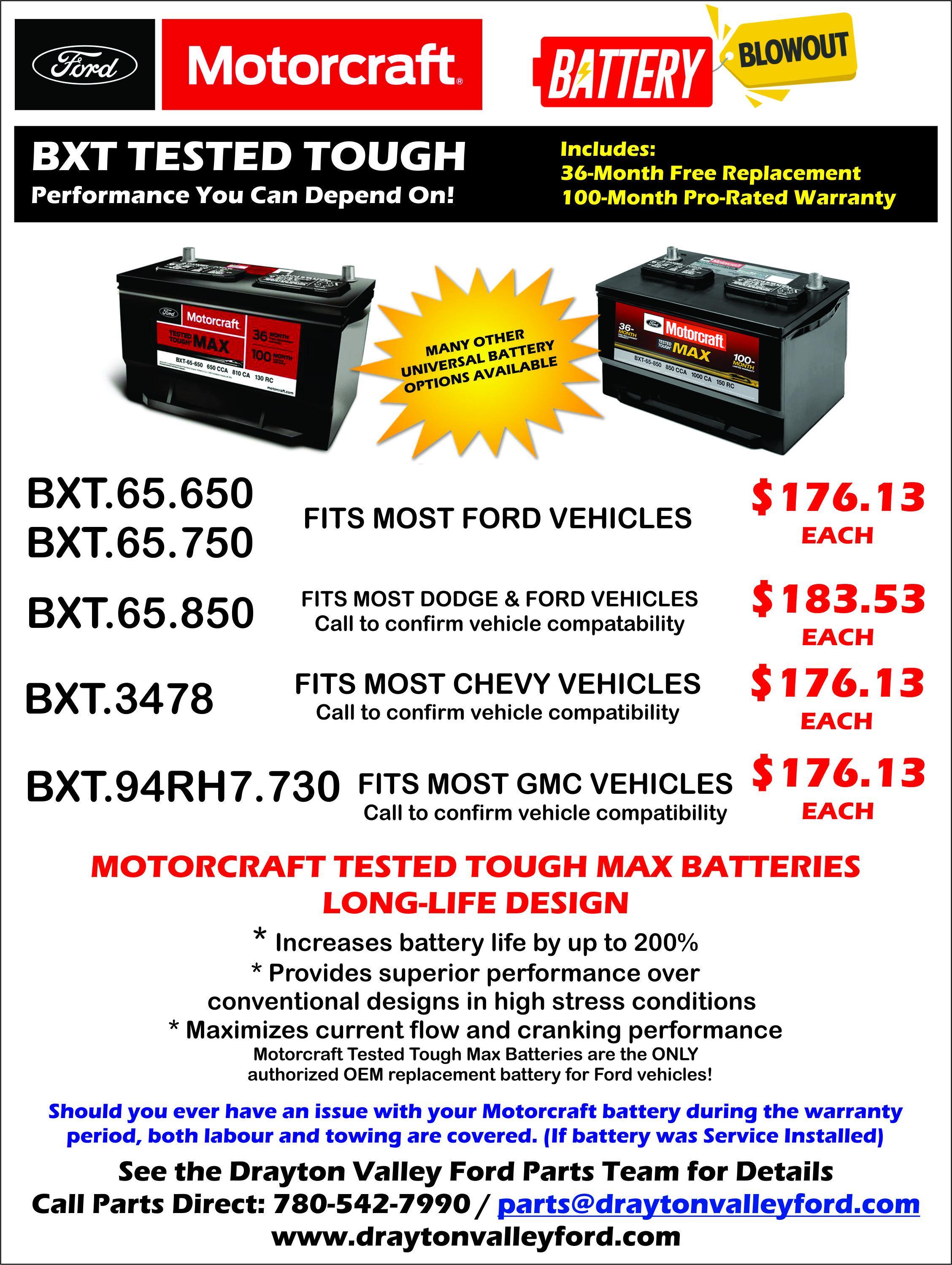Better Batteries! Best Warranty! Winter Battery Blow-Out!