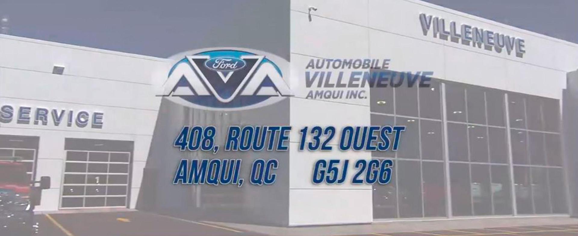 Concessionnaire Ford à Amqui, QC Automobile Villeneuve Amqui
