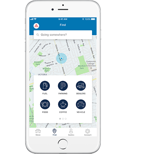 The FordPass app The FordPass app