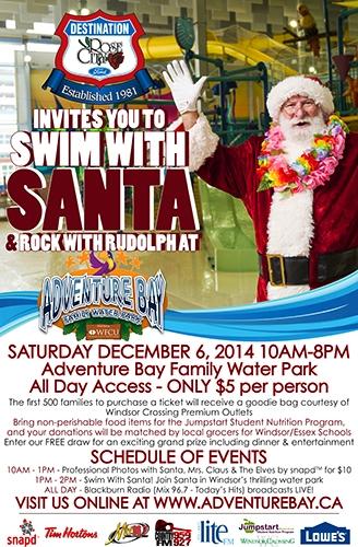Ford Kick Off The Holiday Season with Santa at Adventure Bay Family Water Park image Ford Kick Off The Holiday Season with Santa at Adventure Bay Family Water Park image