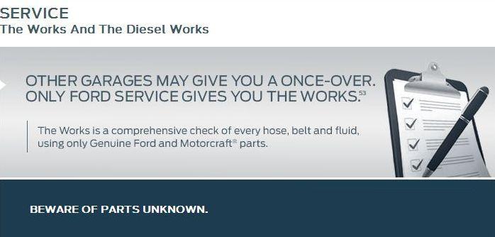 Service The Works and the Diesel Works Service The Works and the Diesel Works