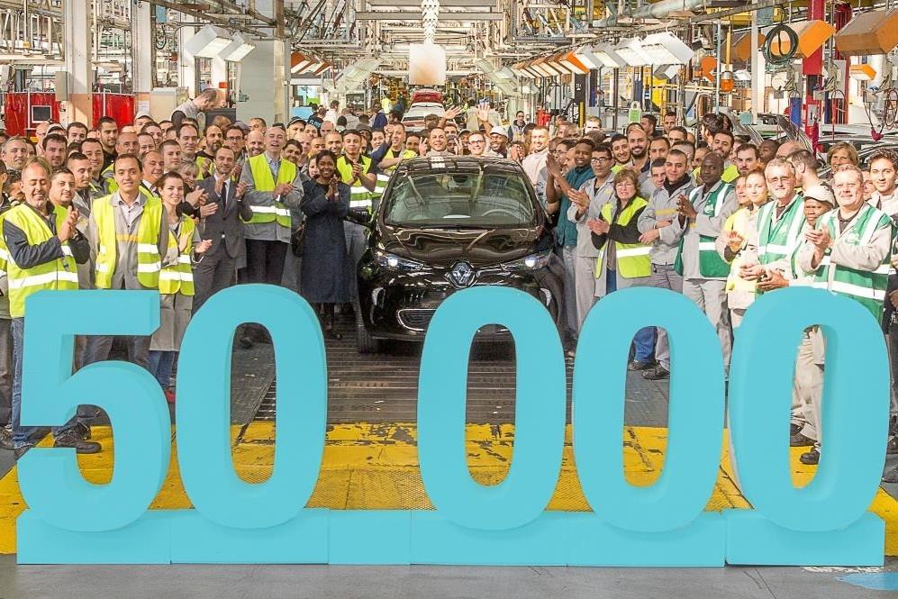 50,000th Renault ZOE is Made 50,000th Renault ZOE is Made