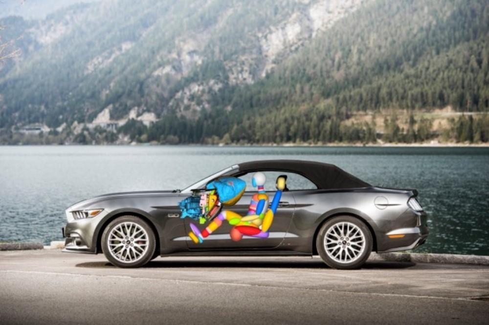 The Mustang Gets a Brand New Airbag, A Knee Airbag The Mustang Gets a Brand New Airbag, A Knee Airbag
