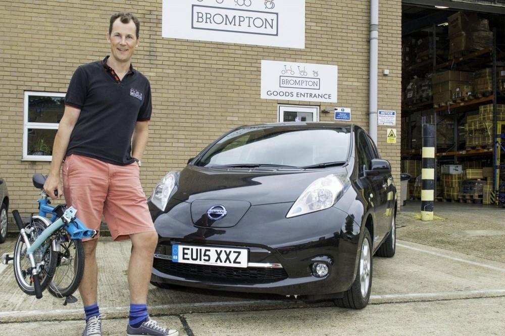 Brompton goes Bonkers for Nissan LEAF Brompton goes Bonkers for Nissan LEAF