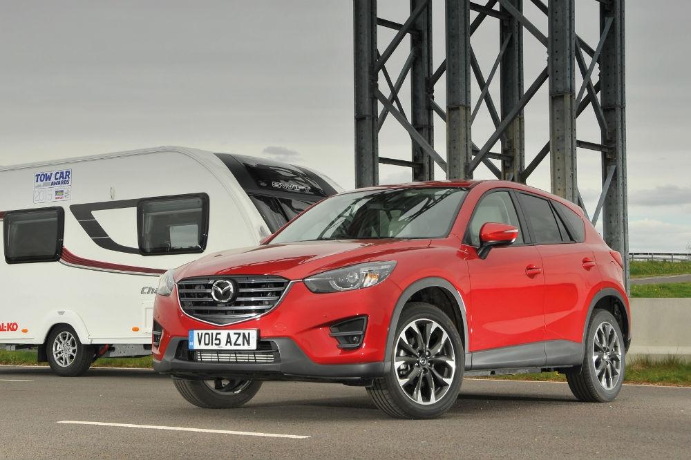 Mazda CX-5 crossover drives off with a Tow Car Award Mazda CX-5 crossover drives off with a Tow Car Award