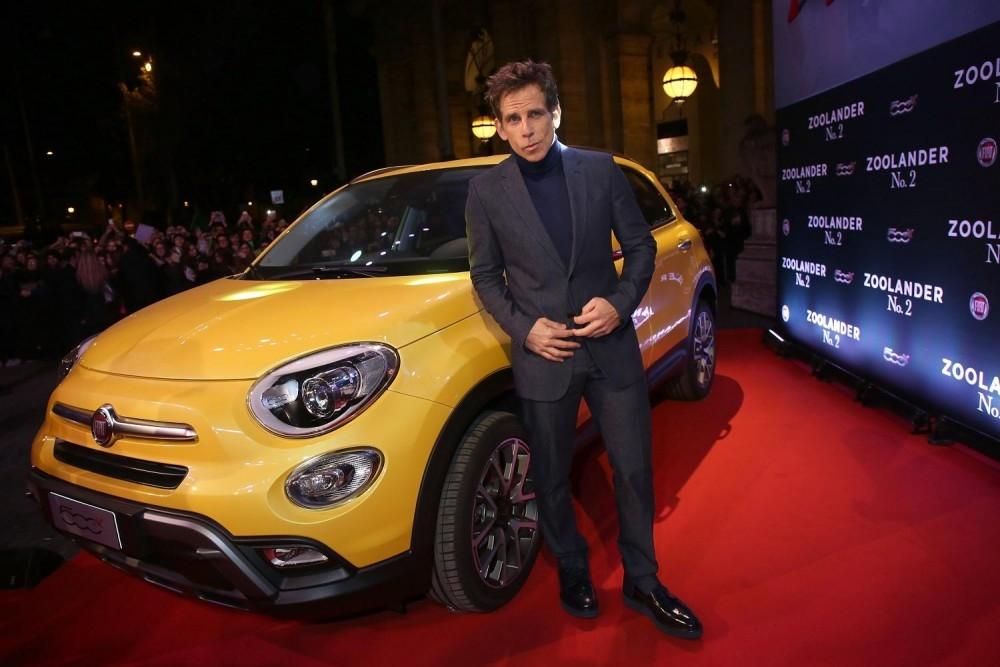Fiat 500X Stars in Zoolander2 Fiat 500X Stars in Zoolander2