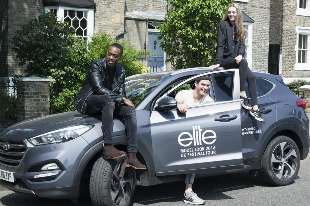 Hyundai Helps Elite London Scout for Models Hyundai Helps Elite London Scout for Models
