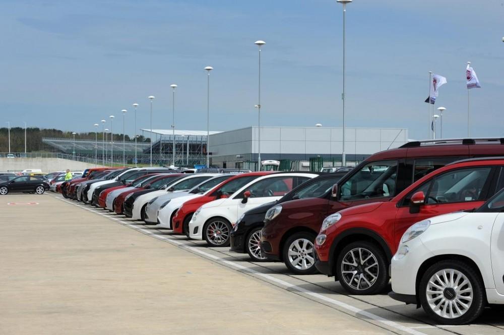 Largest Collection of Fiat Group Vehicles at Silverstone Largest Collection of Fiat Group Vehicles at Silverstone