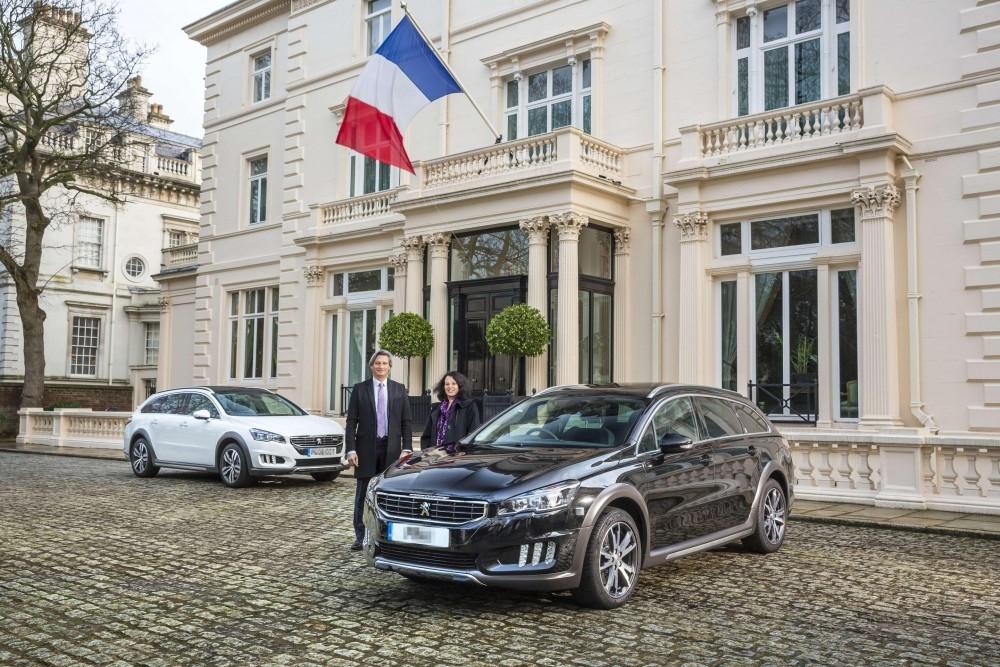 Peugeot 508 RXH is New French Embassy Car Peugeot 508 RXH is New French Embassy Car